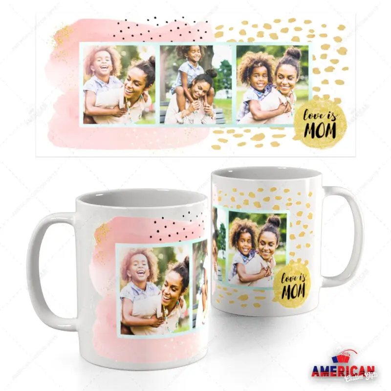 Custom Photo Coffee Mug – 11oz or 15oz Personalized Mug with Picture, Name, or Text – Gift for Him, Her, Family 🇺🇸