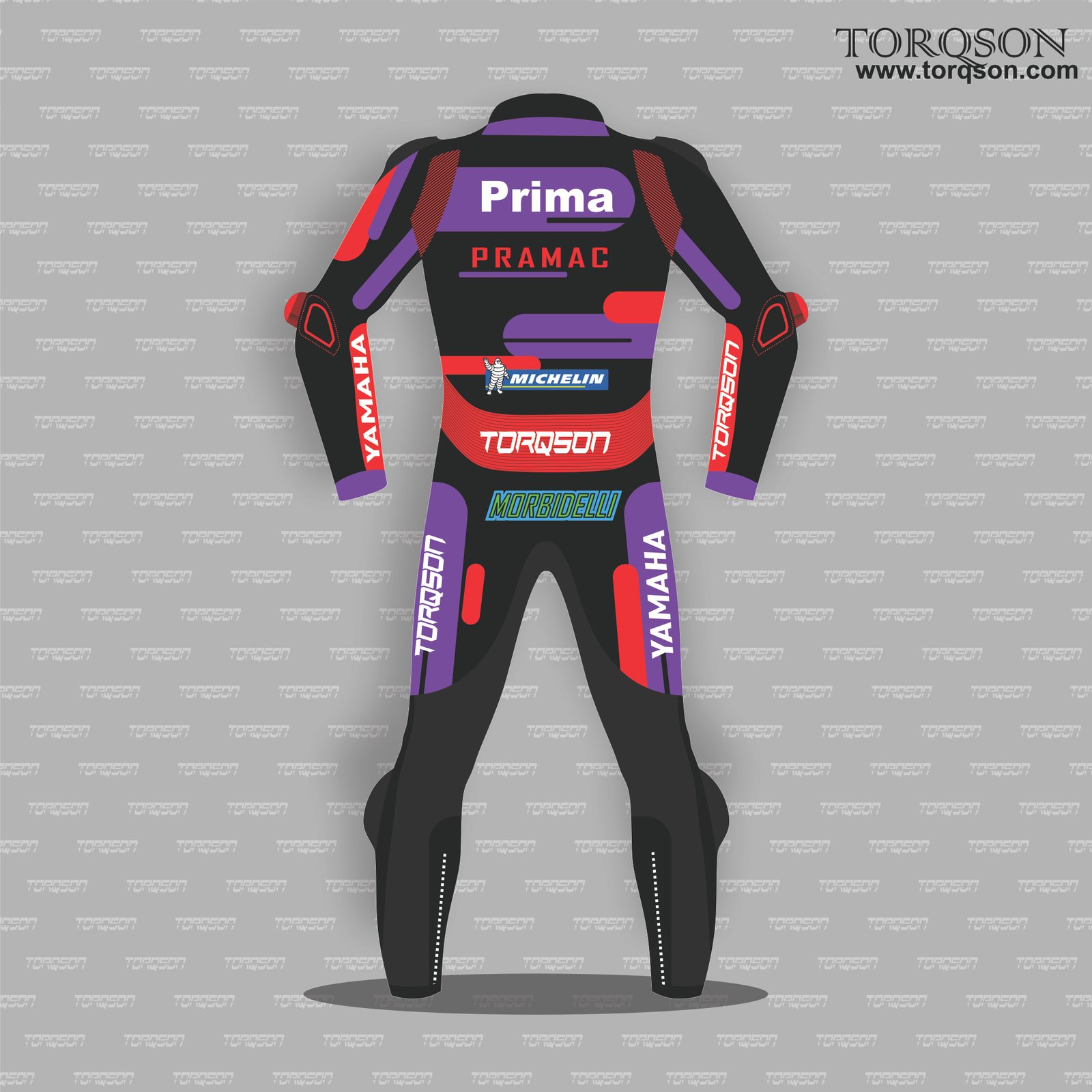 MEN FRANCO MORBIDELLI DUCATI MOTORBIKE RACINGSUIT MOTOGP 2025