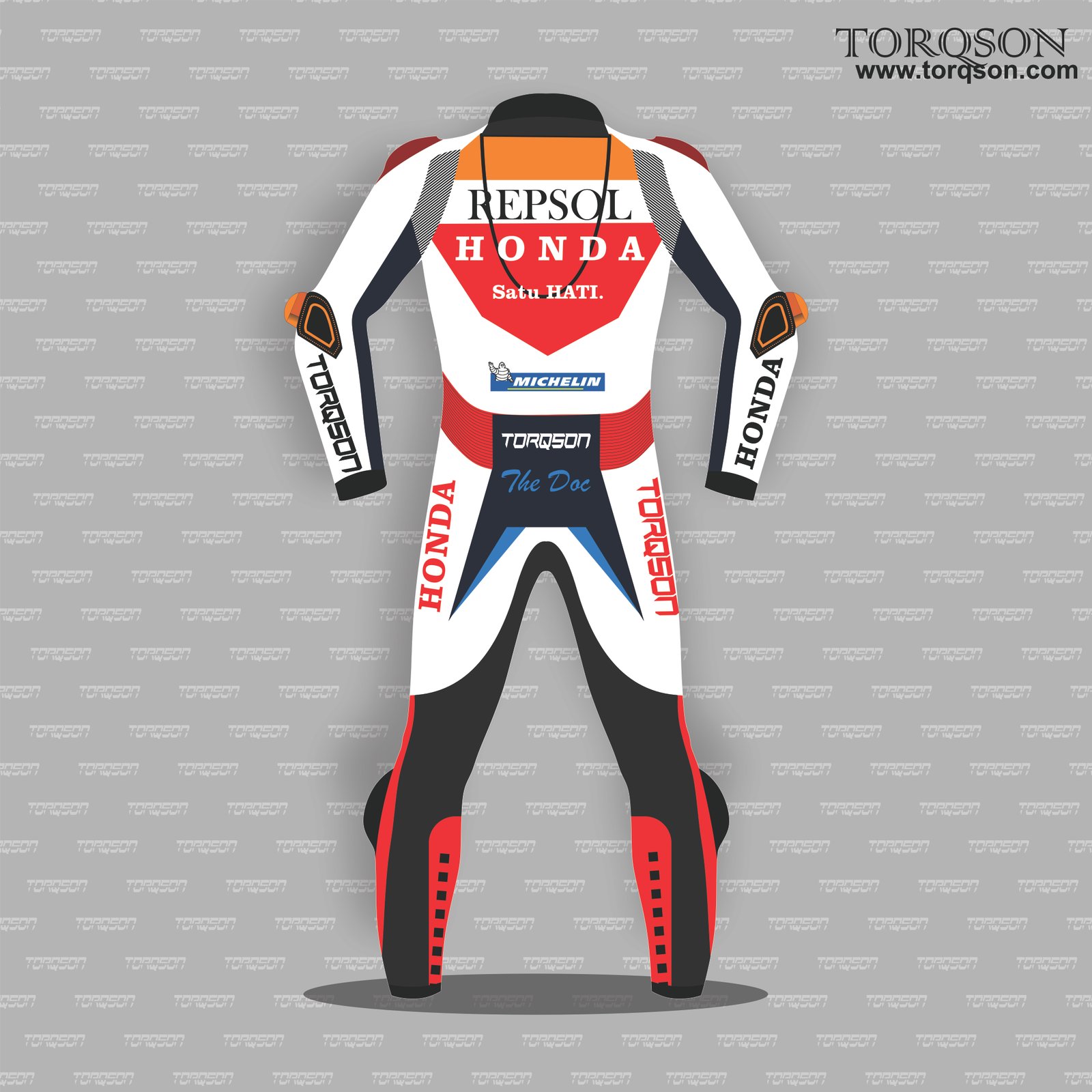 Men & Women Honda Repsol Leather Motorcycle Racing Motogp Biker Suit 2026