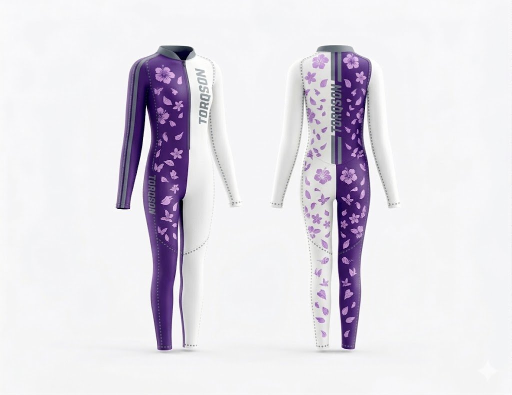 Professional Motorcycle Racing Undersuit – Breathable Compression Base Layer