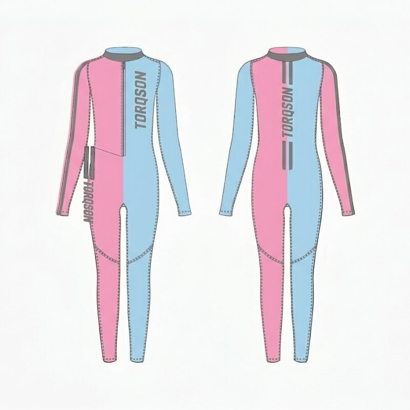 Professional Motorcycle Racing Undersuit – Breathable Compression Base Layer