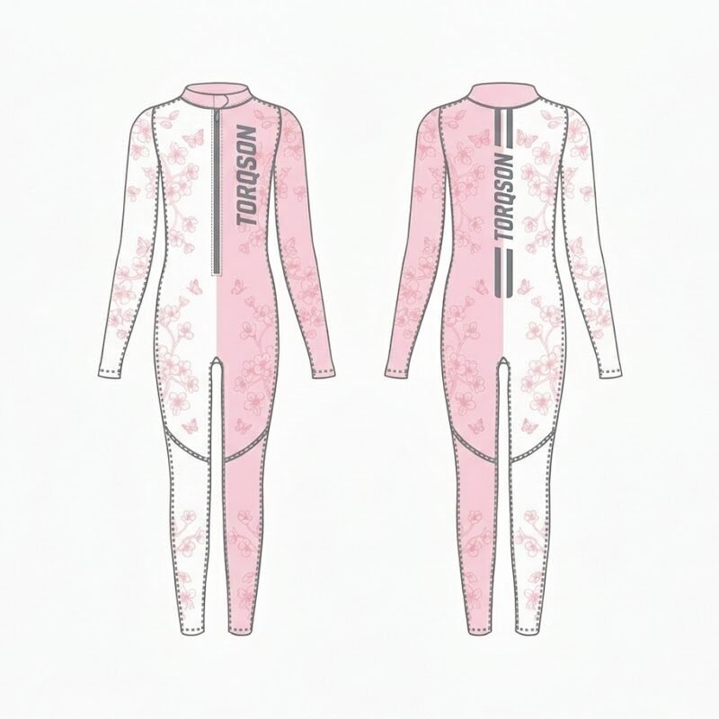 Professional Motorcycle Racing Undersuit – Breathable Compression Base Layer