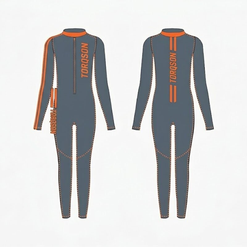 Professional Motorcycle Racing Undersuit – Breathable Compression Base Layer