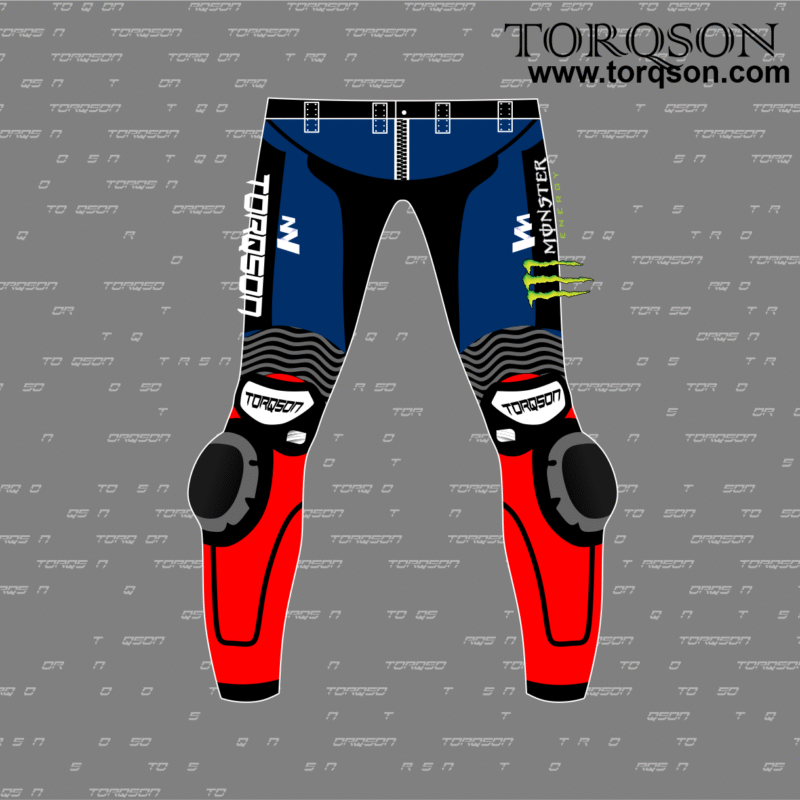 Men & Women Yamaha Motorbike Racing Biker Cowhide Leather pants