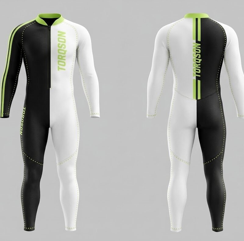 Professional Motorcycle Racing Undersuit – Breathable Compression Base Layer