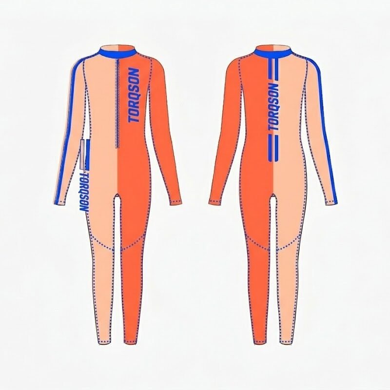 Professional Motorcycle Racing Undersuit – Breathable Compression Base Layer