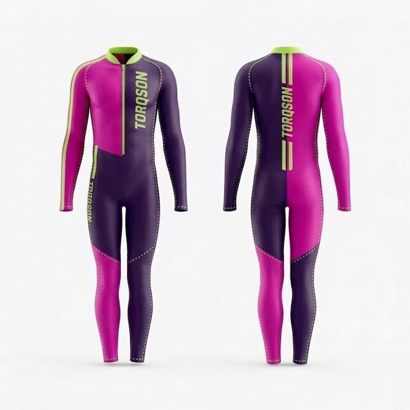 Professional Motorcycle Racing Undersuit – Breathable Compression Base Layer