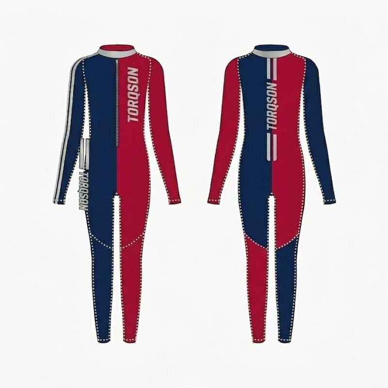 Professional Motorcycle Racing Undersuit – Breathable Compression Base Layer