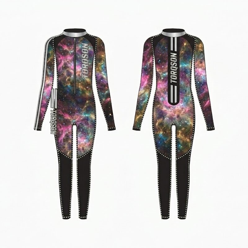 Professional Motorcycle Racing Undersuit – Breathable Compression Base Layer