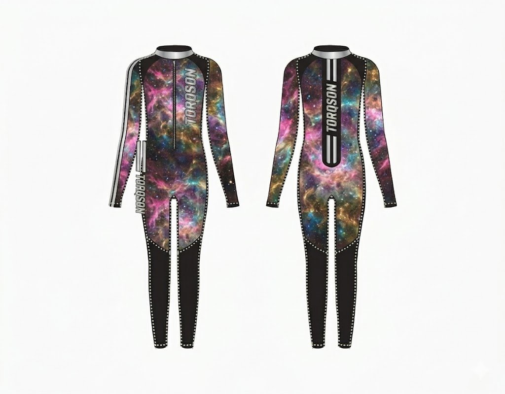 Professional Motorcycle Racing Undersuit – Breathable Compression Base Layer