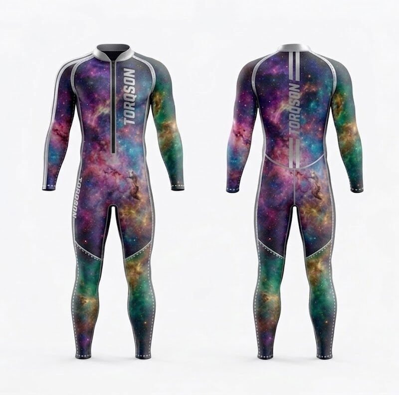 Professional Motorcycle Racing Undersuit – Breathable Compression Base Layer