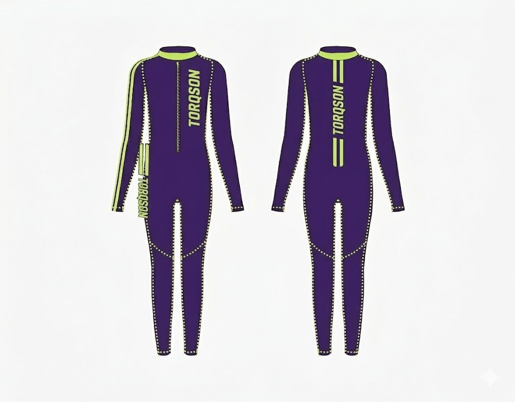 Professional Motorcycle Racing Undersuit – Breathable Compression Base Layer