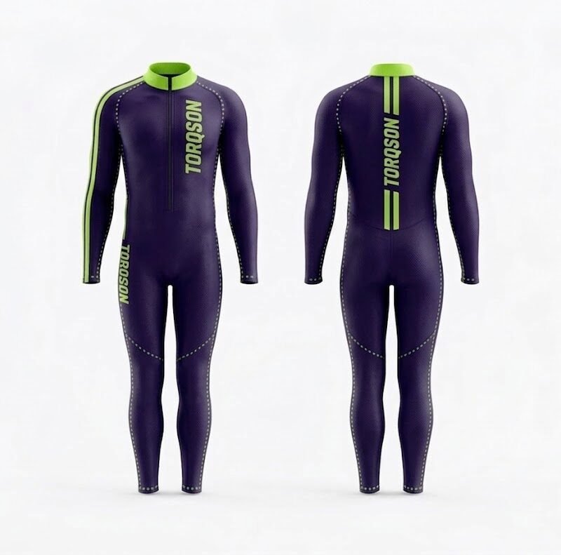 Professional Motorcycle Racing Undersuit – Breathable Compression Base Layer