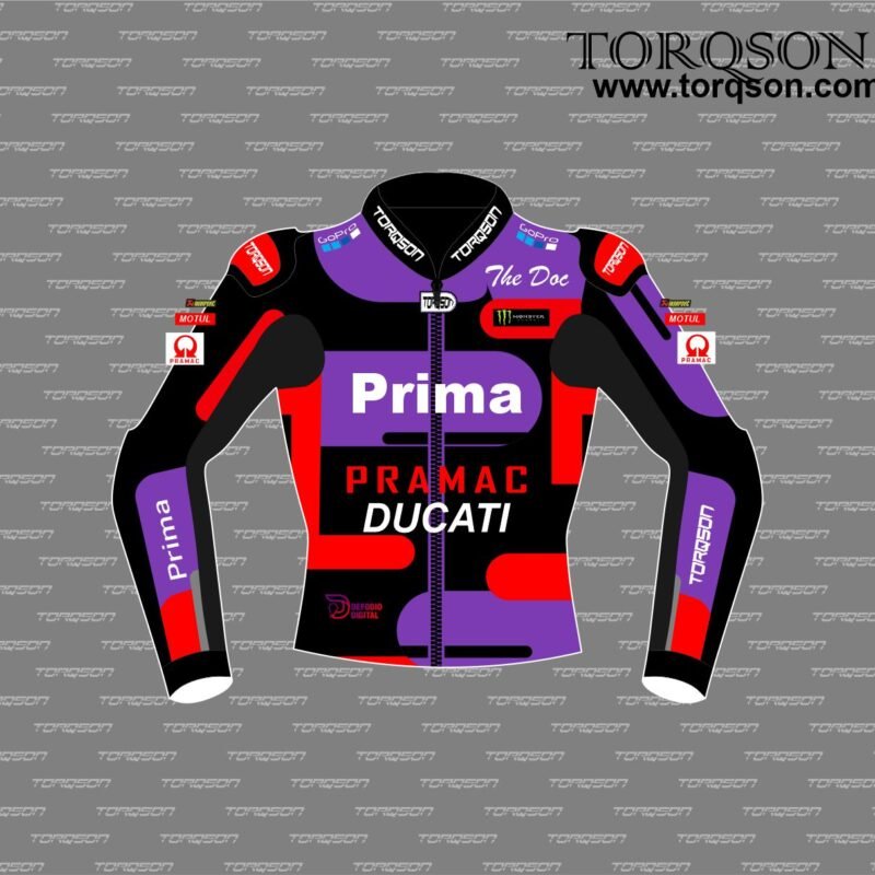 Jorge Martin Prima Pramac Ducati Motorbike Jacket 2024