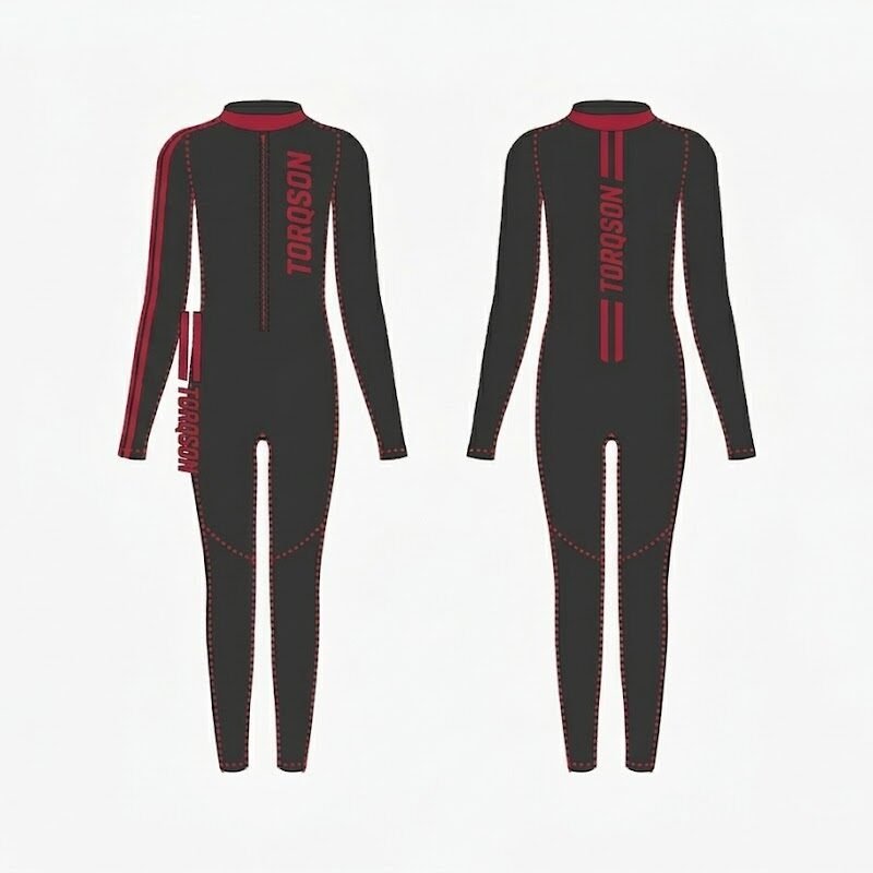 Professional Motorcycle Racing Undersuit – Breathable Compression Base Layer
