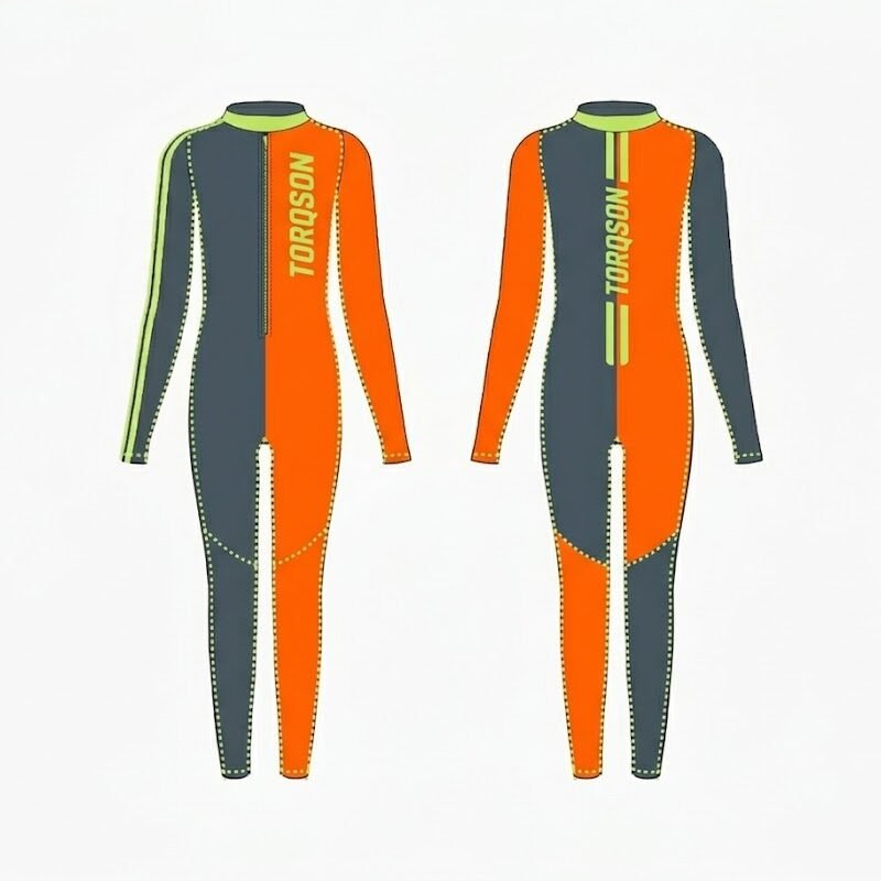 Professional Motorcycle Racing Undersuit – Breathable Compression Base Layer