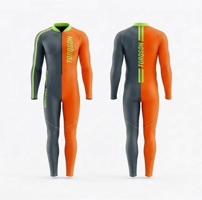 Professional Motorcycle Racing Undersuit – Breathable Compression Base Layer