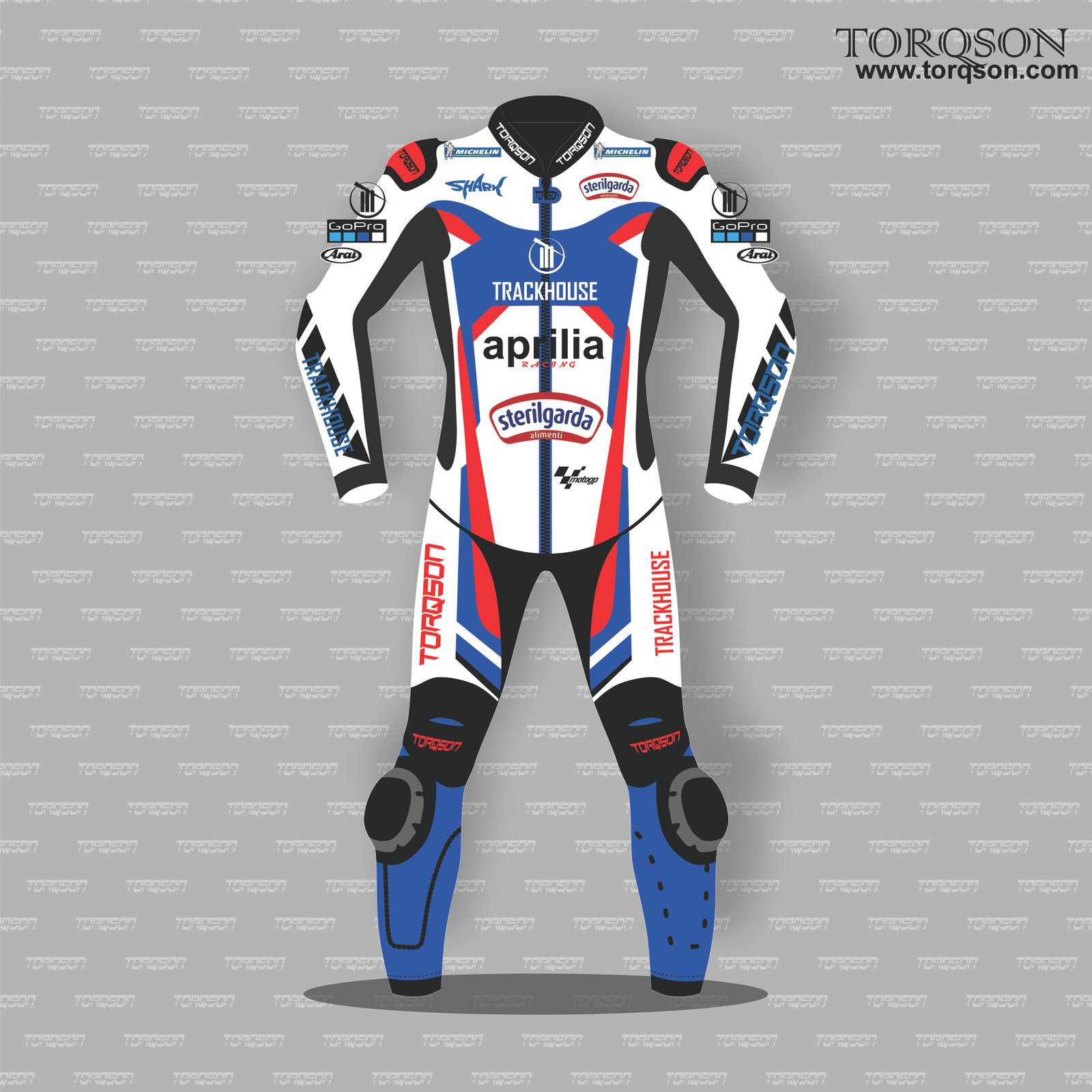 Trackhouse Aprilia MotoGP Racing Suit – Professional Track Edition