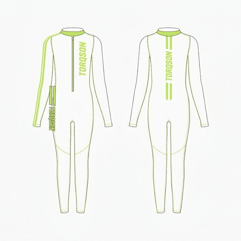 Professional Motorcycle Racing Undersuit – Breathable Compression Base Layer