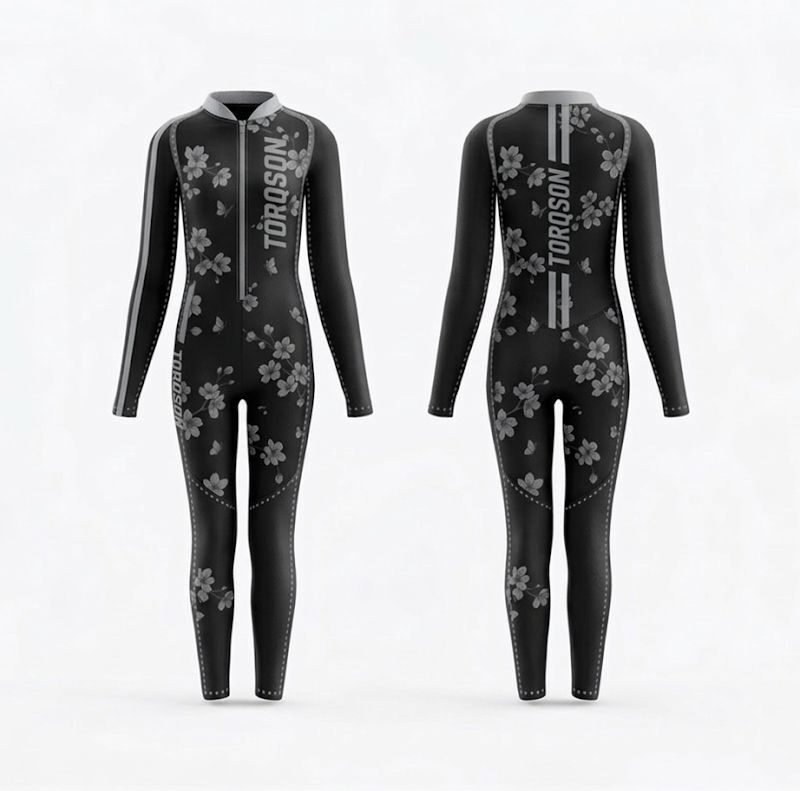 Professional Motorcycle Racing Undersuit – Breathable Compression Base Layer