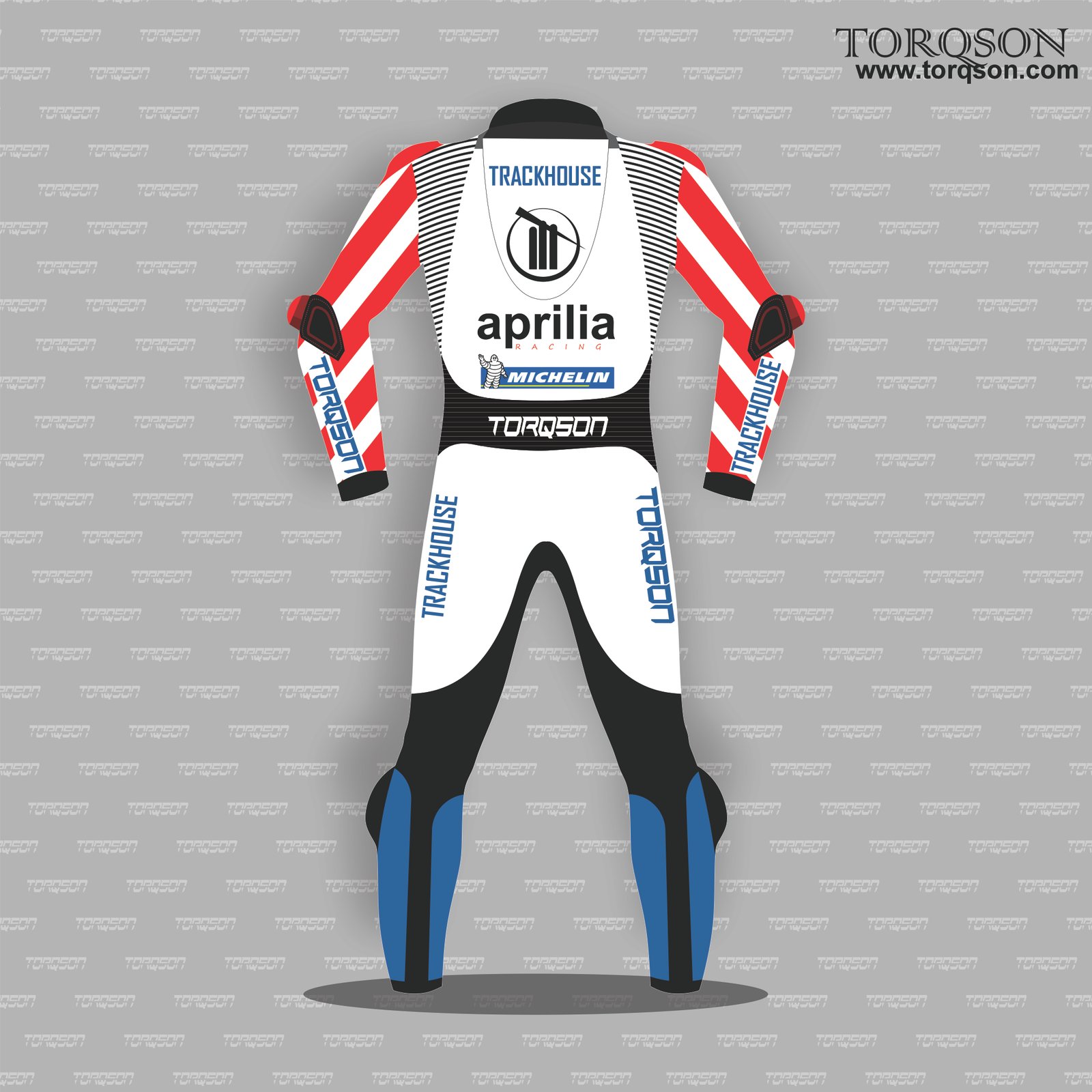 Aprilia Trackhouse MotoGP Style Motorcycle Leather Suit