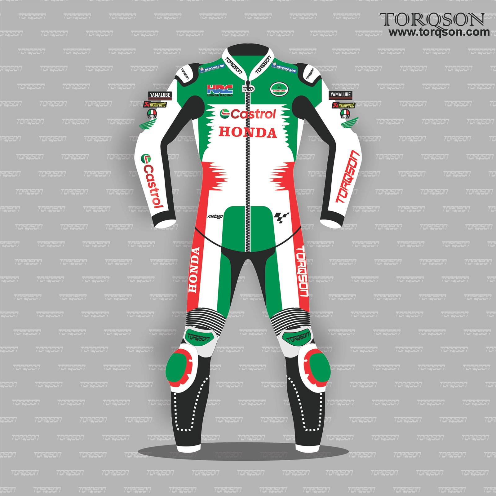 Castrol Honda Leathers Johann Zarco MotoGP 2025