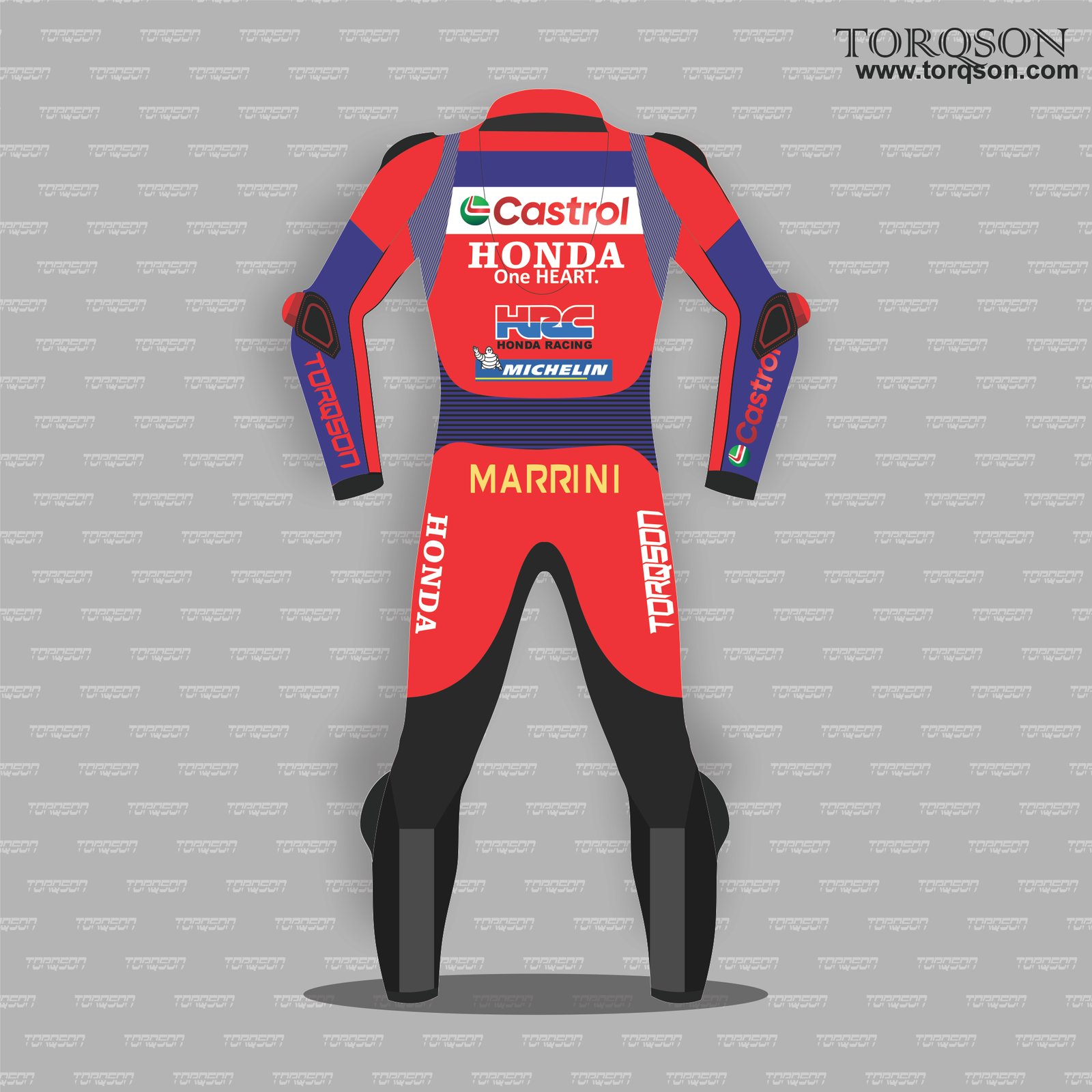 Castrol Honda Leathers Johann Zarco MotoGP 2025