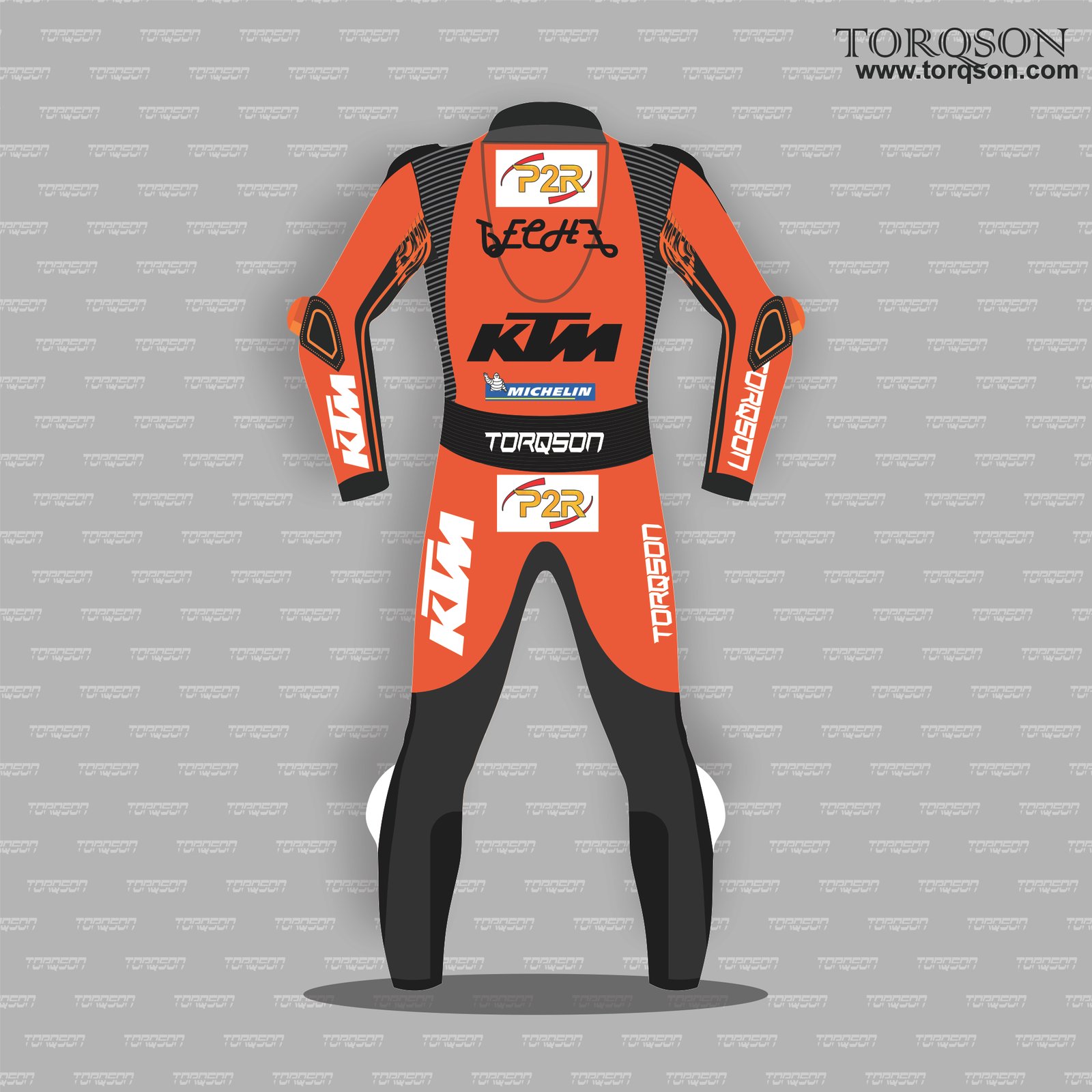 Mens KTM Racing motorbike leather suit ktm orange biker suit