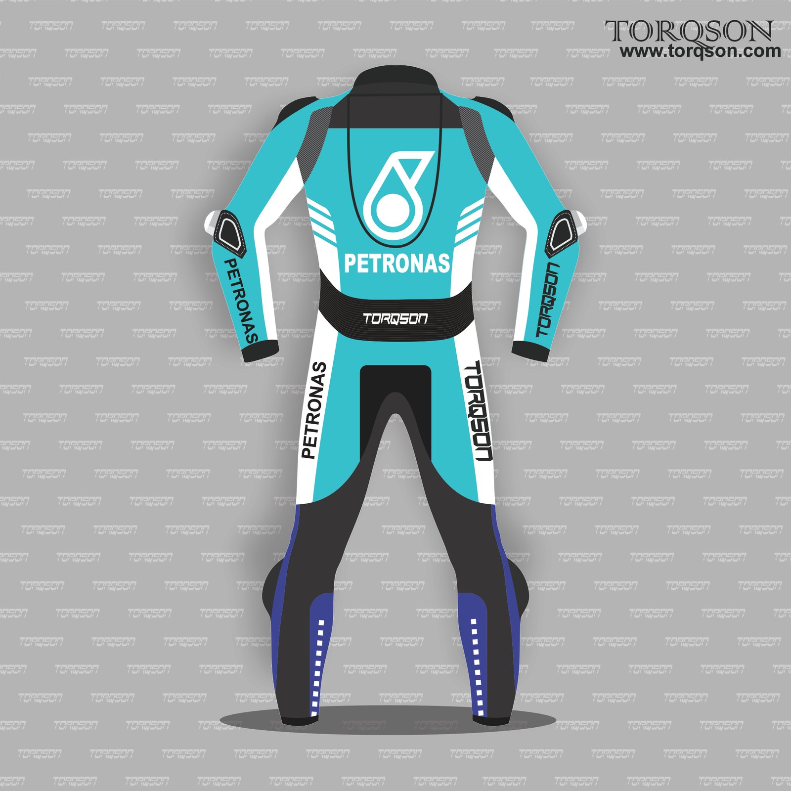 Sprinta Petronas Style Motorcycle Racing Suit