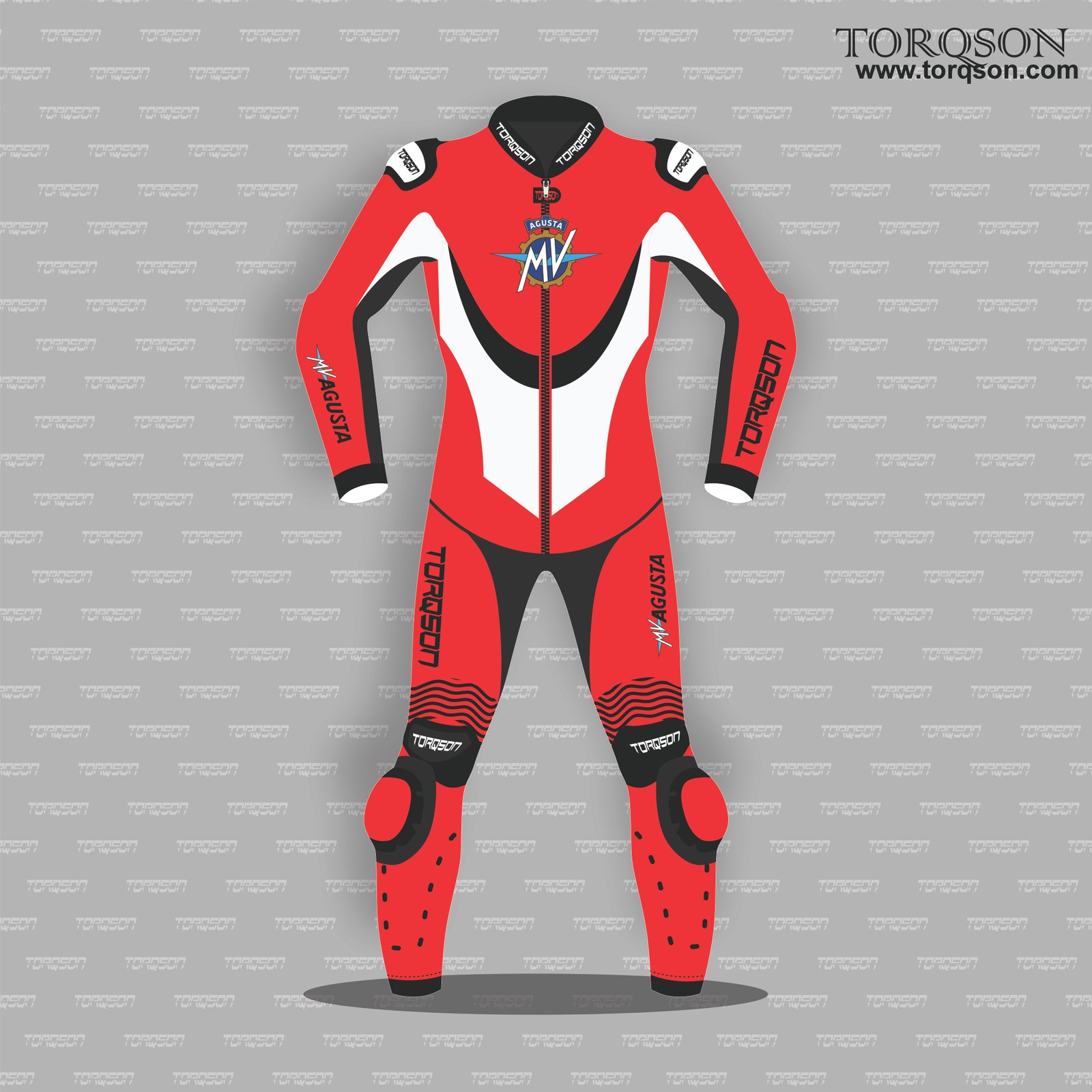 Mv Agusta mens motorcycle racing leather biker Suit