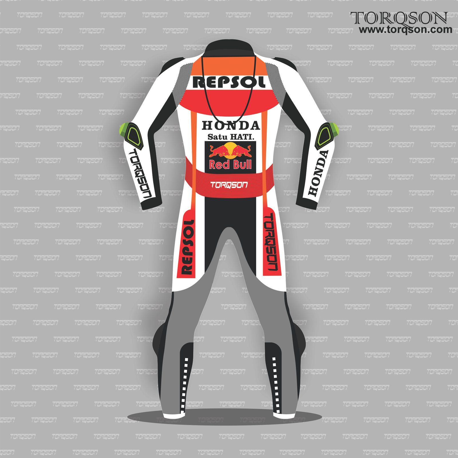 Men & Women Honda Repsol Leather Motorcycle Racing Motogp Biker Suit 2026