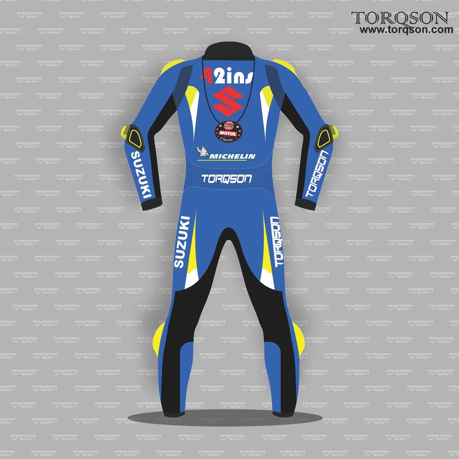 Suzuki Motogp Motorcycle Racing Leather Biker Racing Suit