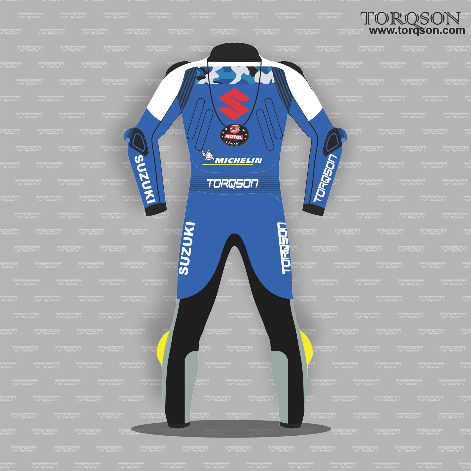 Suzuki Motogp Motorcycle Racing Leather Biker Racing Suit