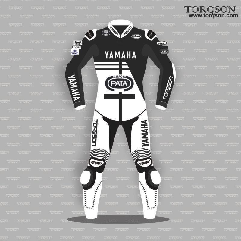 Yamaha Petronas Motorcycle Racing Leather biker Suit