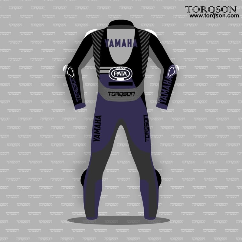 Yamaha Motorcycle Racing Leather biker Suit