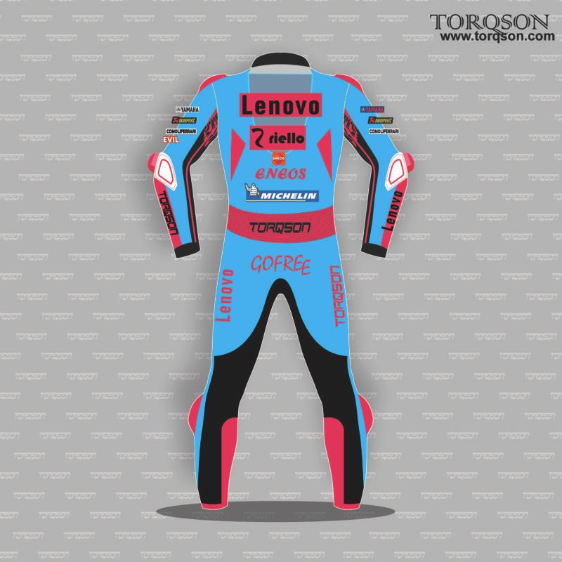Men & Women Yamaha Motogp Cowhide Leather Motorcycle Racing Suit