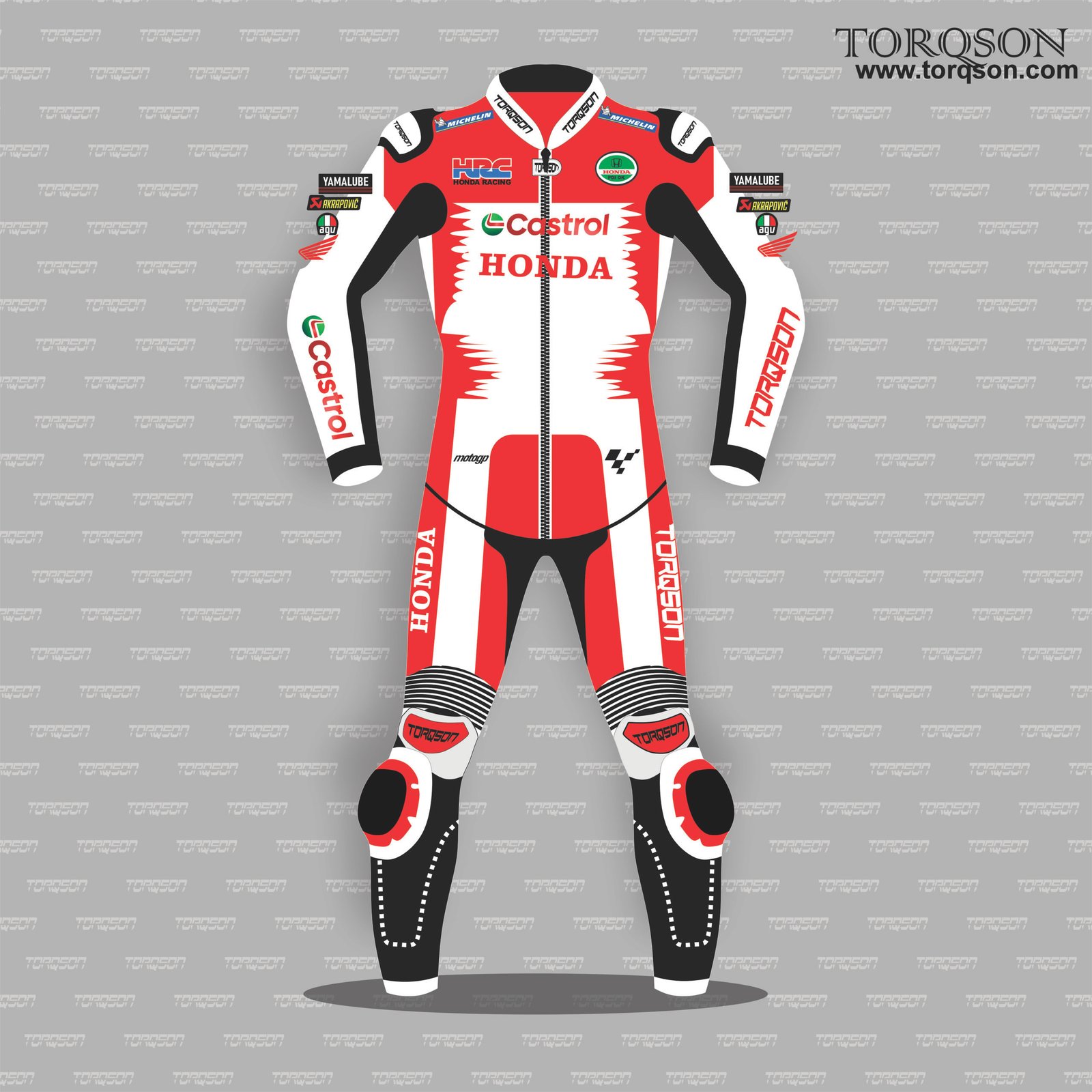 Castrol Honda Leathers Johann Zarco MotoGP 2025