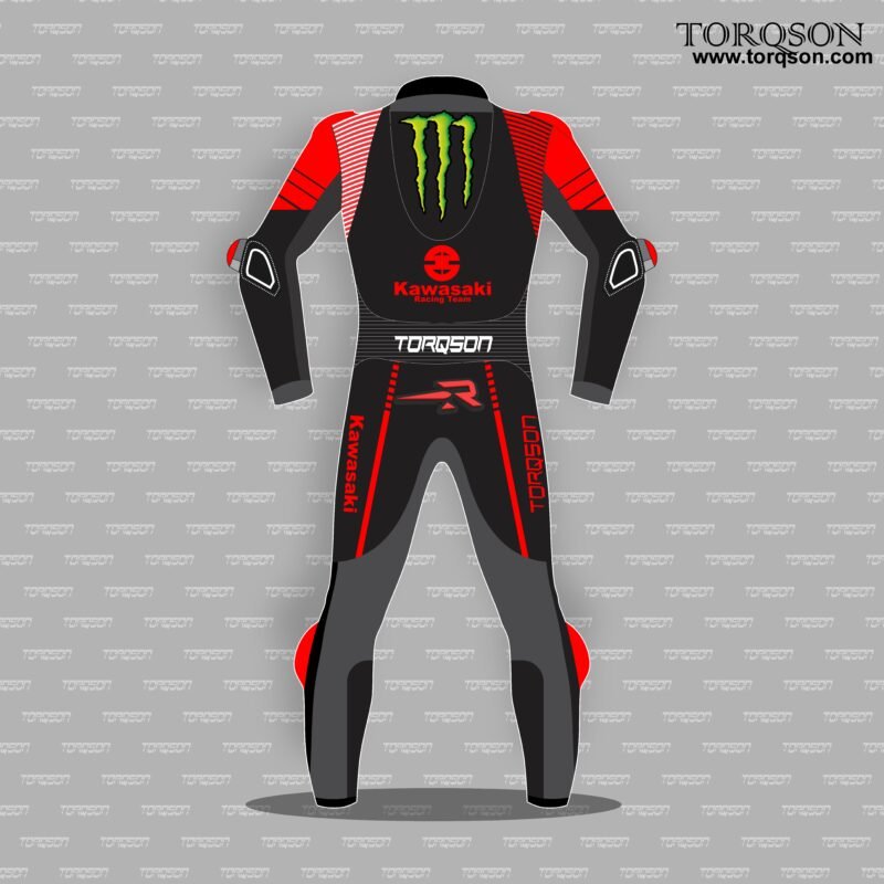 KAWASAKI NINJA MOTORBIKE RACING SUIT Kawasaki biker riding suit
