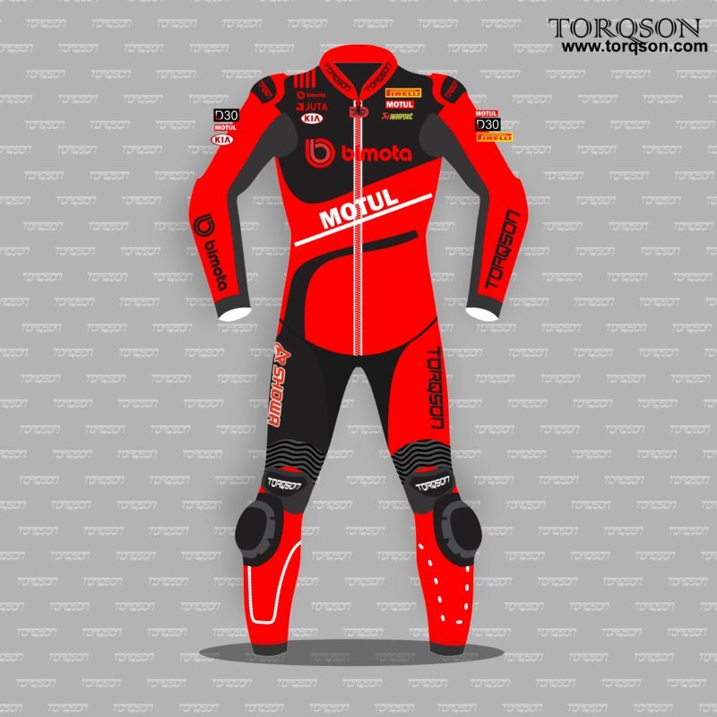Bimota BB3 Replica Alstare Edition Motorbike Racing Leather Suit -Italian Special