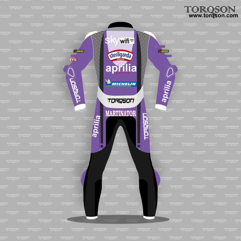 Motorcycle Full Body Suit Jorge Martin Aprilia MotoGP 2025