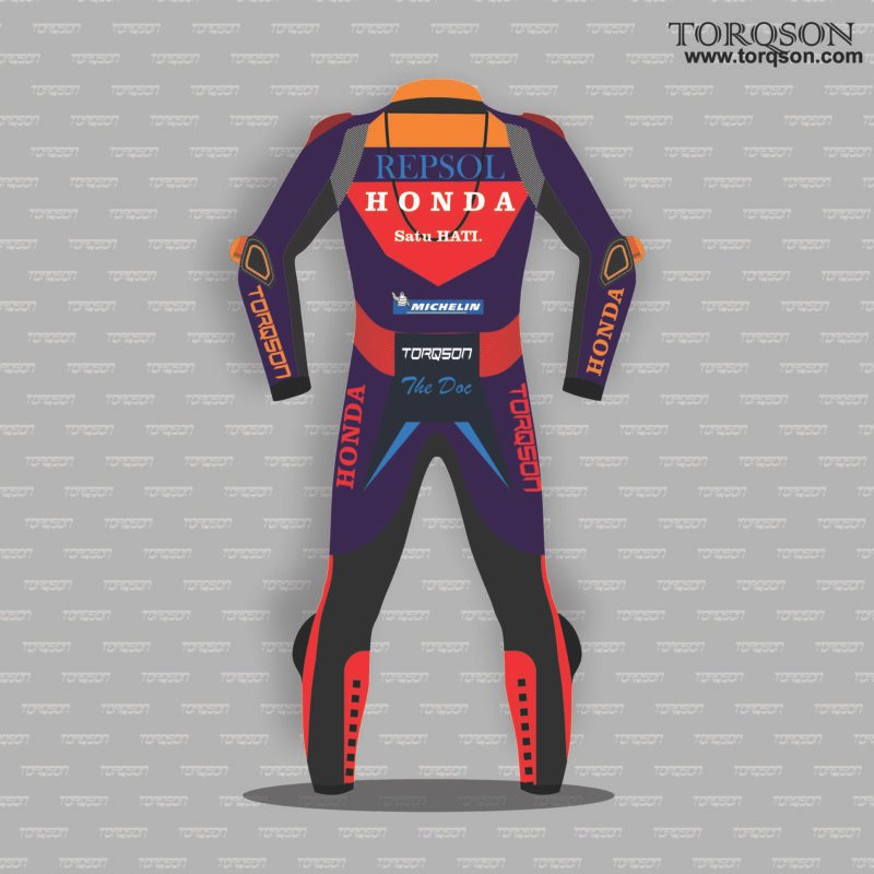 Men & Women Honda Repsol Leather Motorcycle Racing Motogp Biker Suit 2026