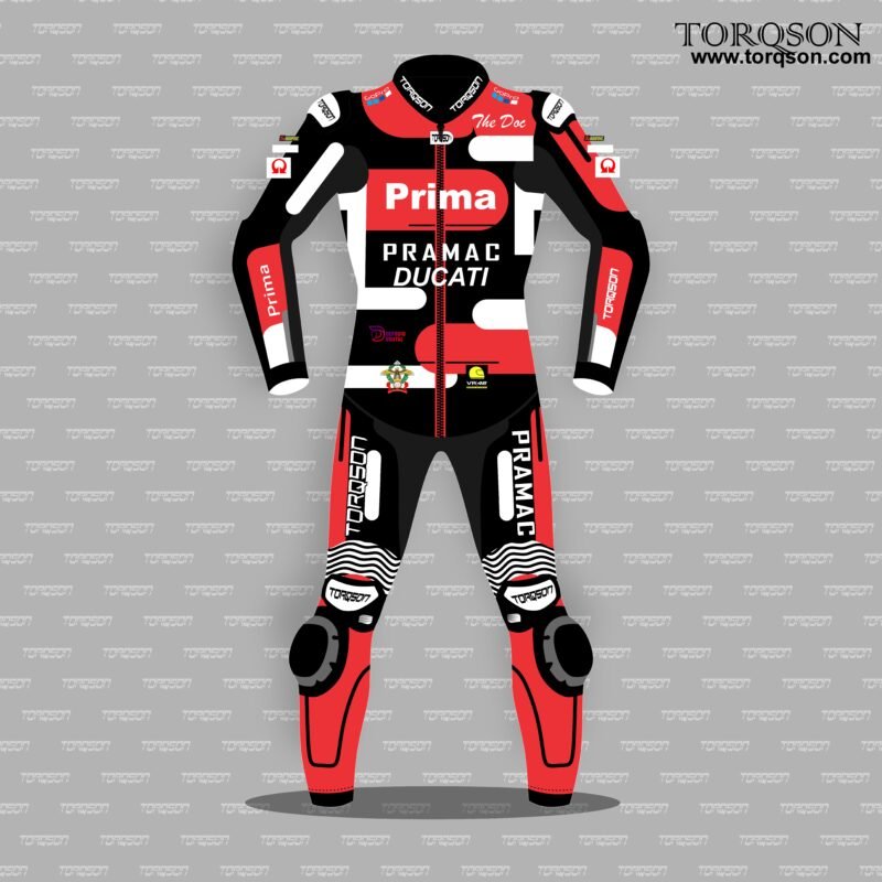 MEN FRANCO MORBIDELLI DUCATI MOTORBIKE RACING SUIT MOTOGP 2024