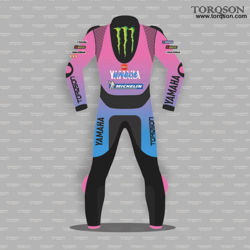 Men & Women Yamaha Leather Motorcycle Racing Biker Suit 2026