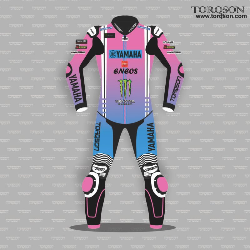 Men & Women Yamaha Leather Motorcycle Racing Biker Suit 2026